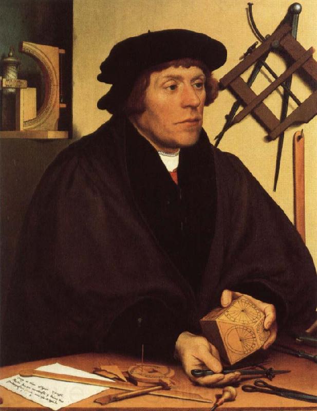 Hans Holbein Portrait of Nikolaus Kratzer Spain oil painting art